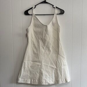 NWT Hudson Gray White Denim Dress